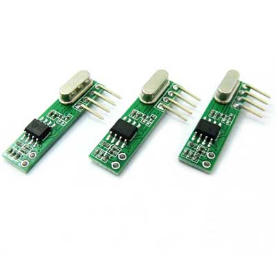 3x RXB61 3.6 5.5V 315 433M ASK OOK Receiver RF Wireless Arduino RC Switch