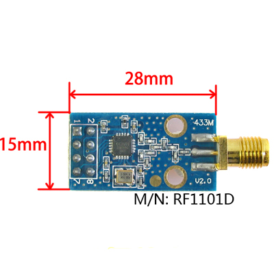 RF-1101D-SMA 10dbm RF Module